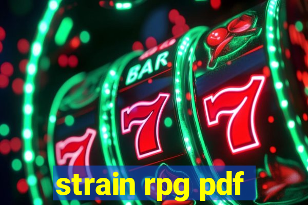 strain rpg pdf